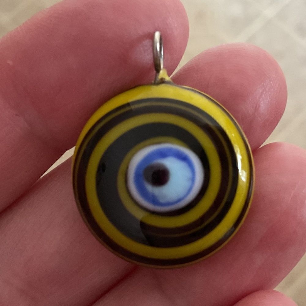 COLOURFUL EVAL Eye Glass pendant New